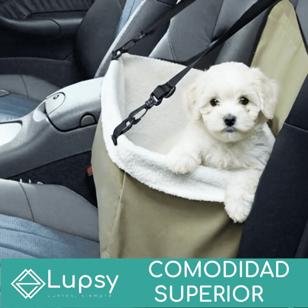 Asiento de auto Premium para tu mascota / Portable